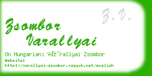 zsombor varallyai business card